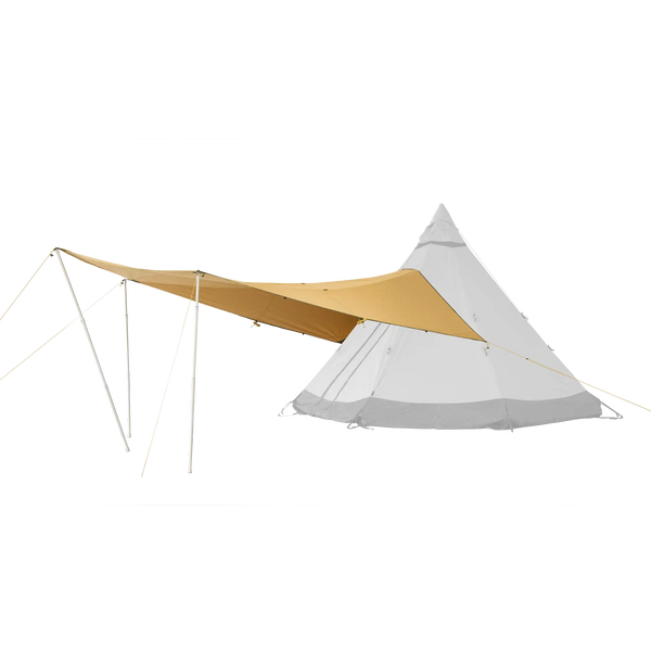 Tentipi large canopy tarp for tipi tents