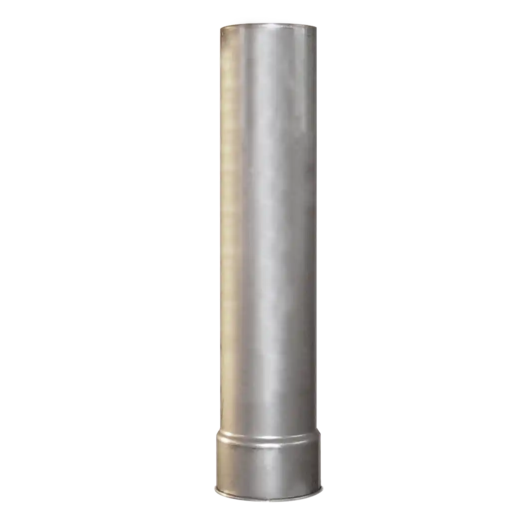 Eldfell extension pipe for wood burning stove and diesel stove