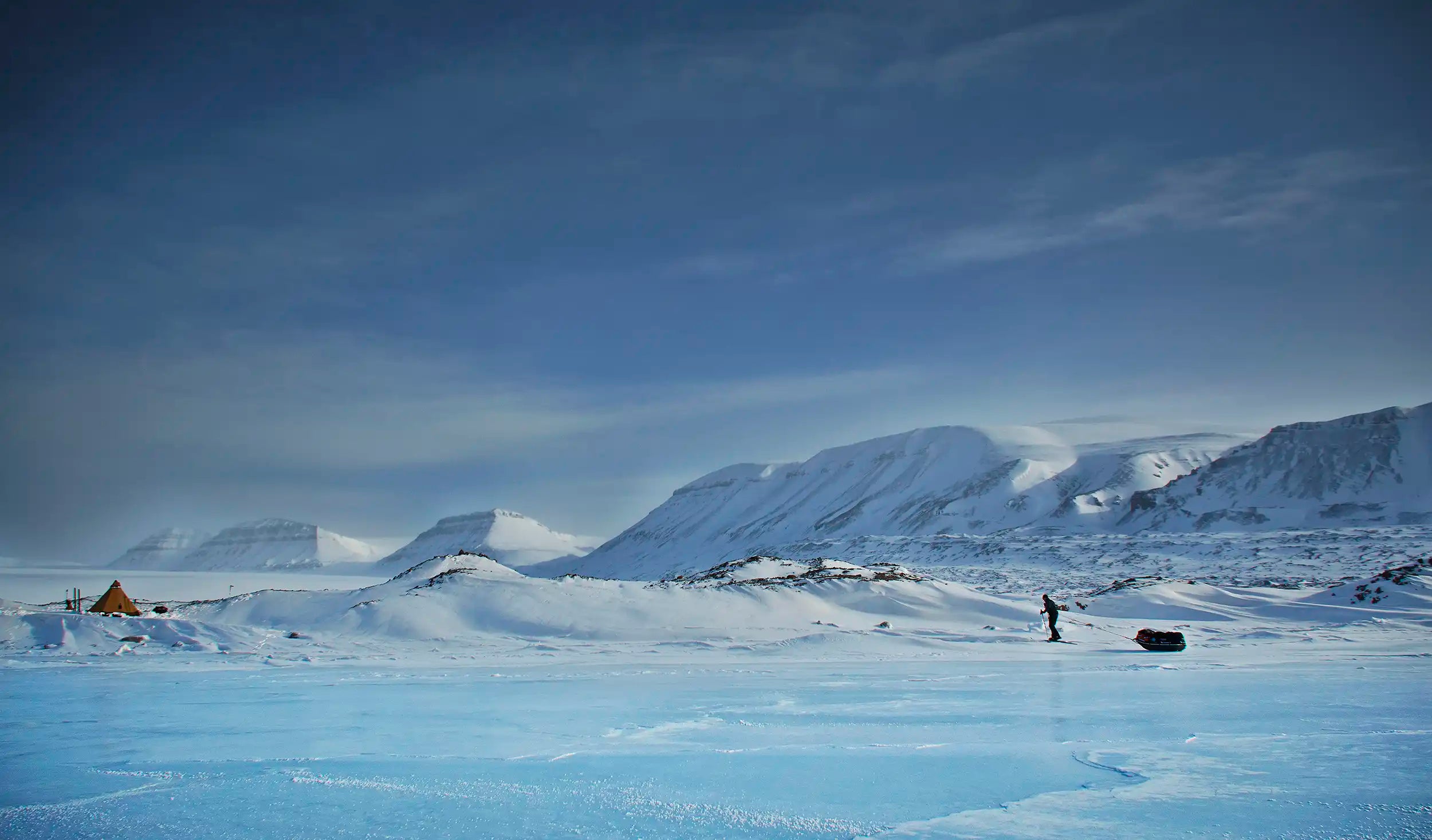 Canvas tent Nordic tipi Safir 5 cp Mike Fuchs Icefox expedition