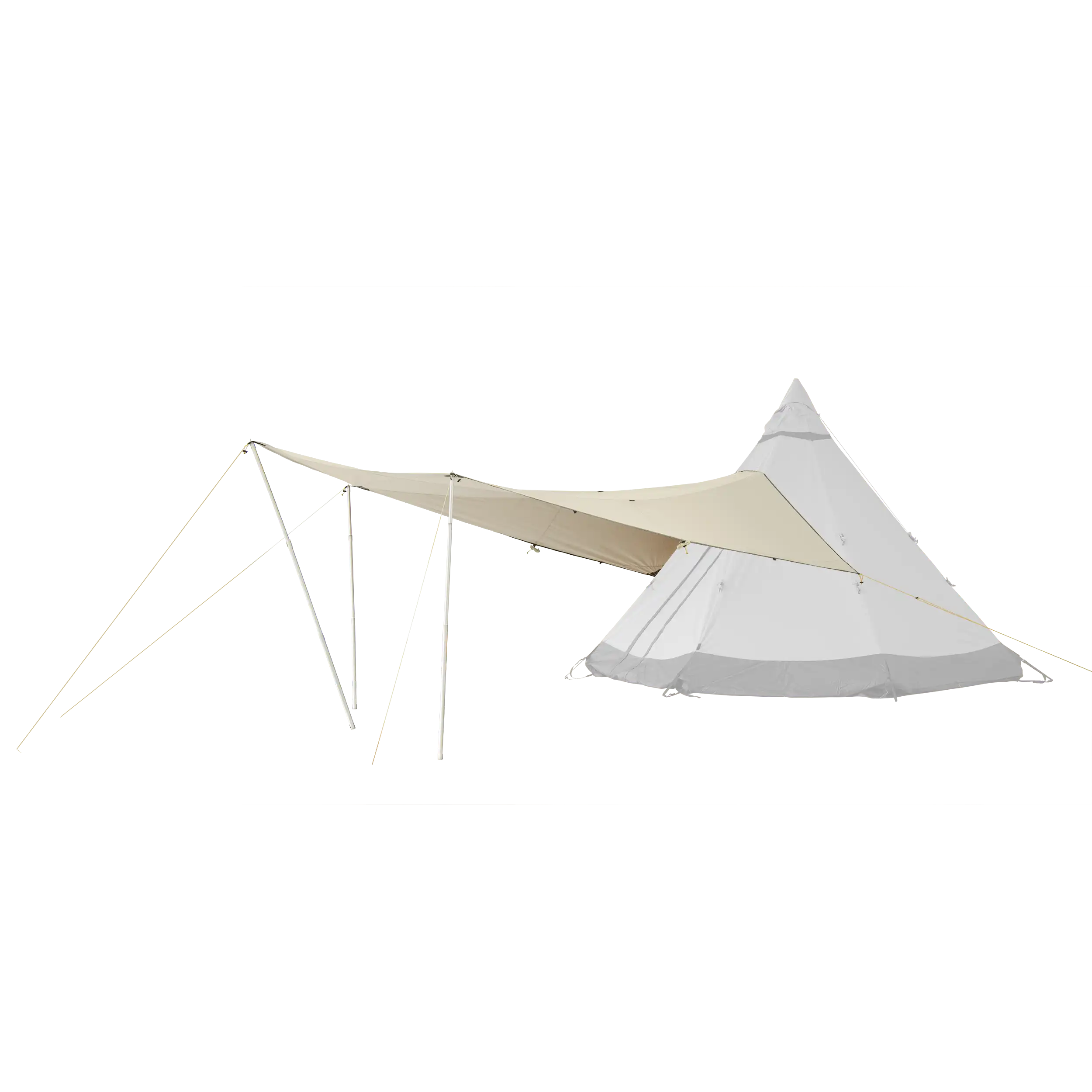 Tentipi large canopy tarp for tipi tents