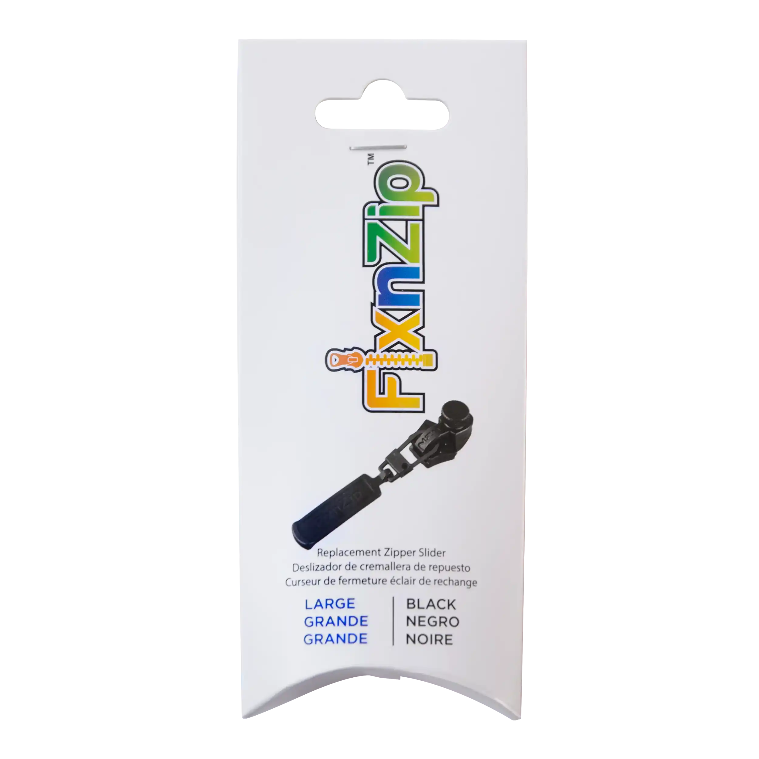 FixnZip large black size 8 replacement zipper suitable for Tentipi tents