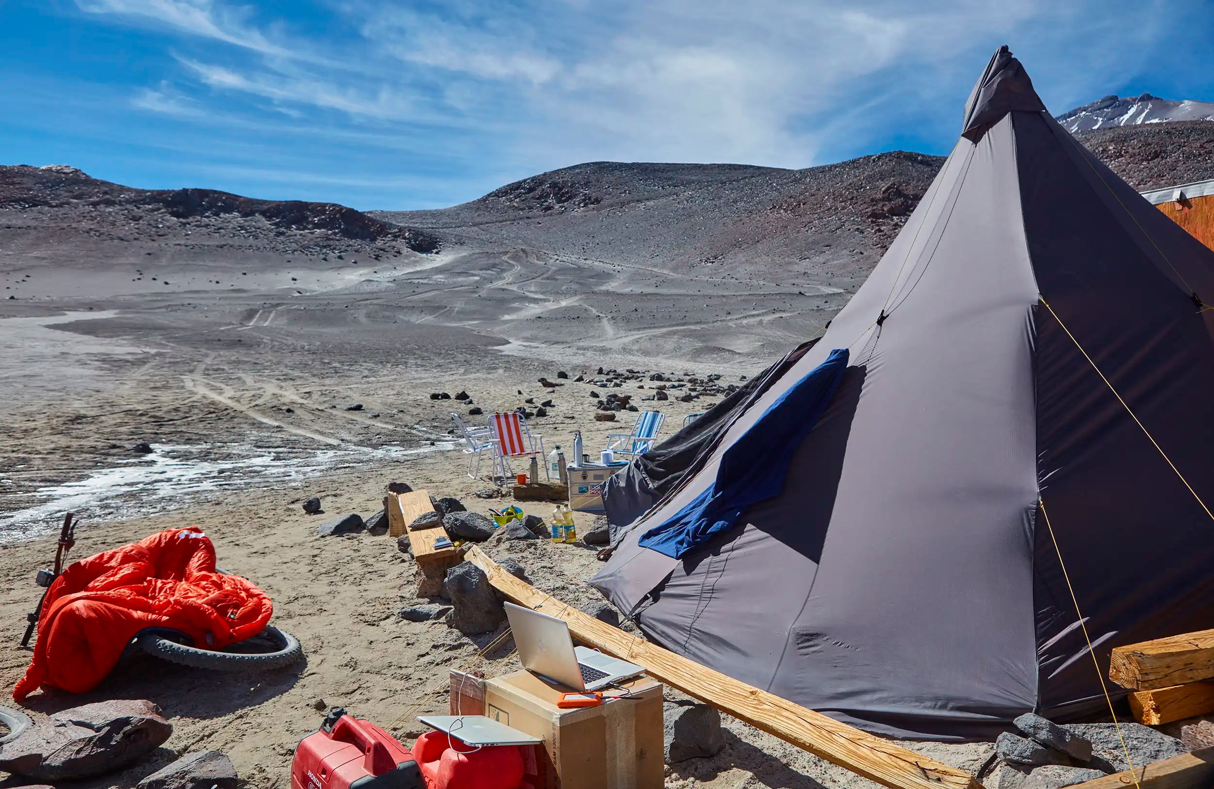 Mike Fuchs Nordic tipi Onyx light expedition