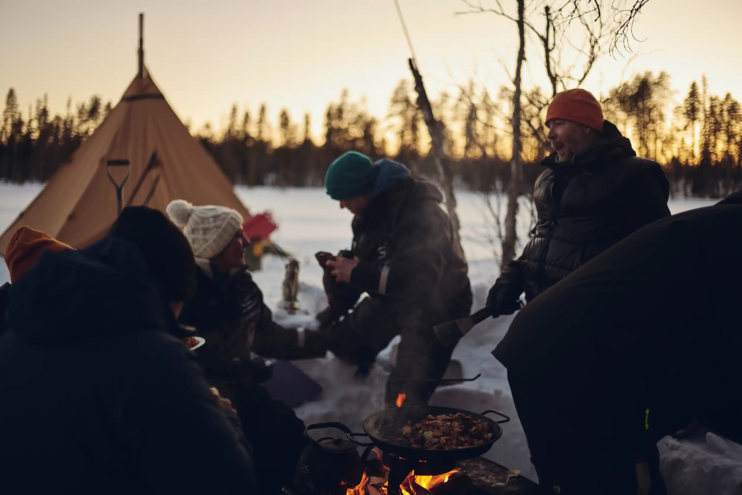 Tentipi Adventure camp 2023 by Felix Groteloh