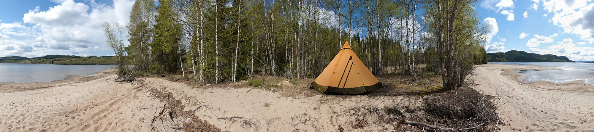 Res tältet på några få minuter