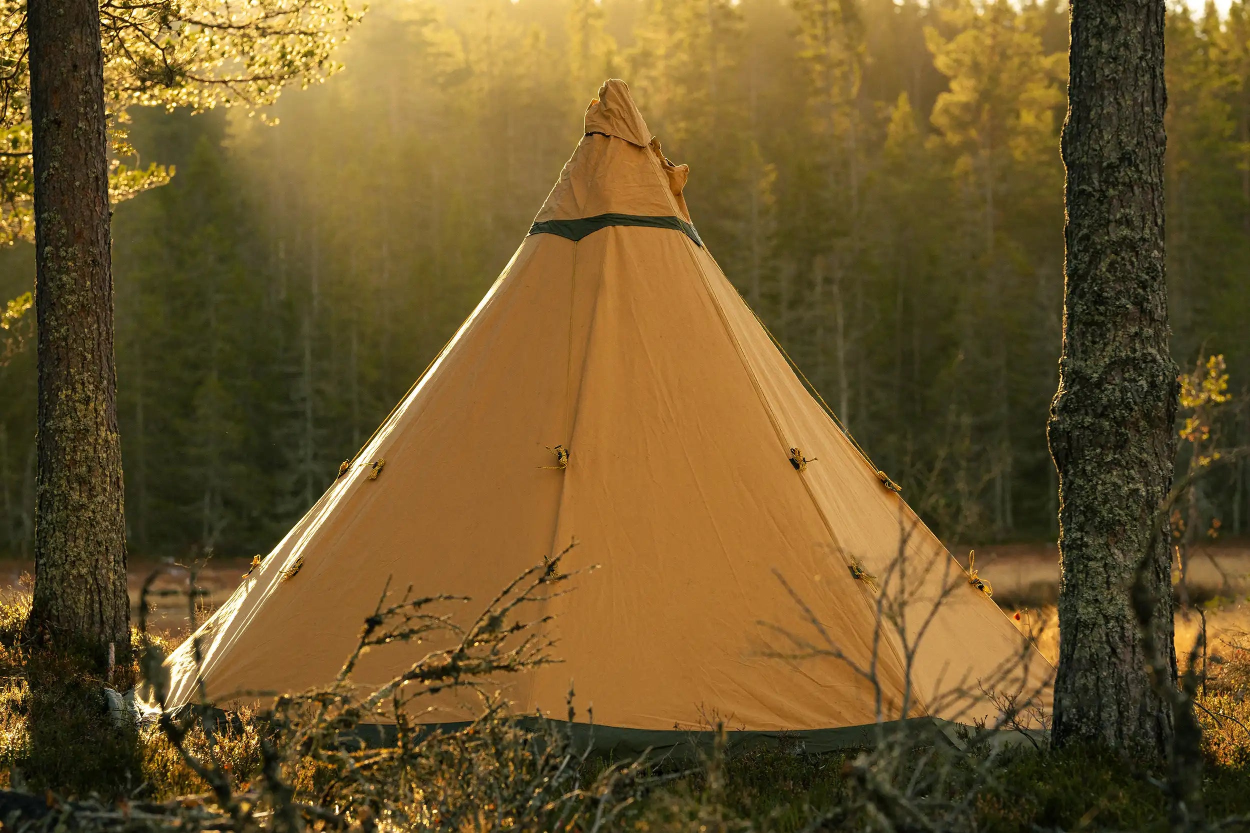Res tältet på några få minuter