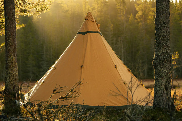 Res tältet på några få minuter