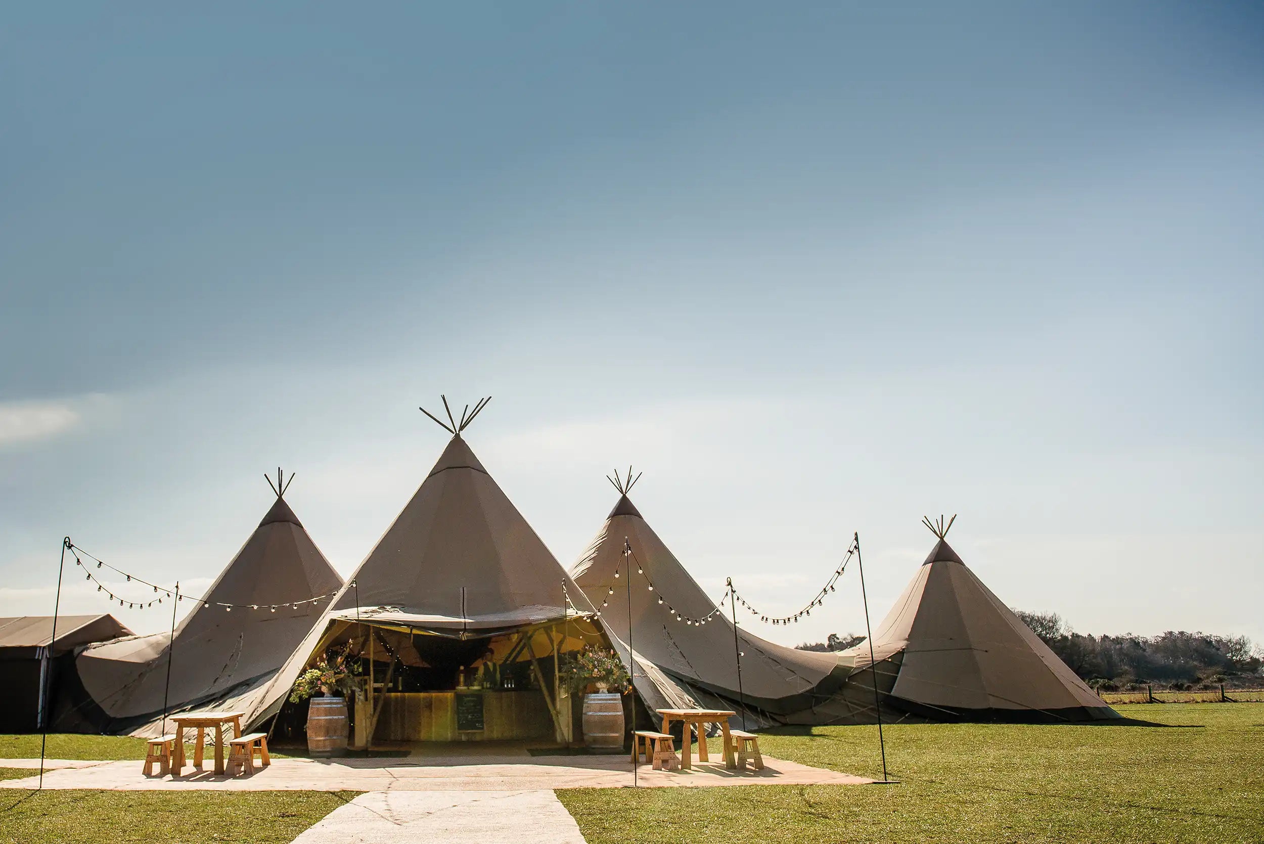 Tentipi Stratus 72 Nordic tipi giant tents linked together get inspired