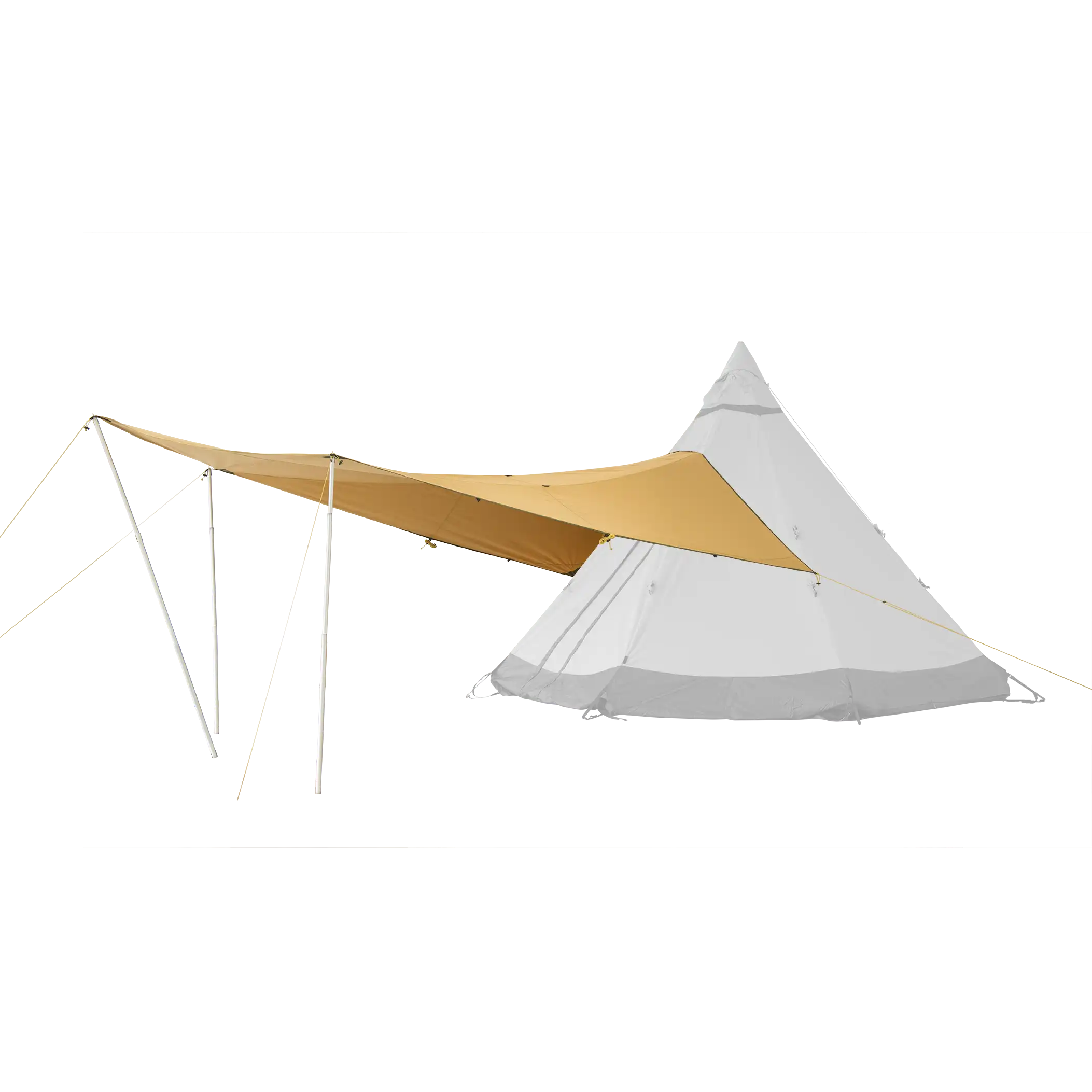 Tentipi large canopy tarp for tipi tents