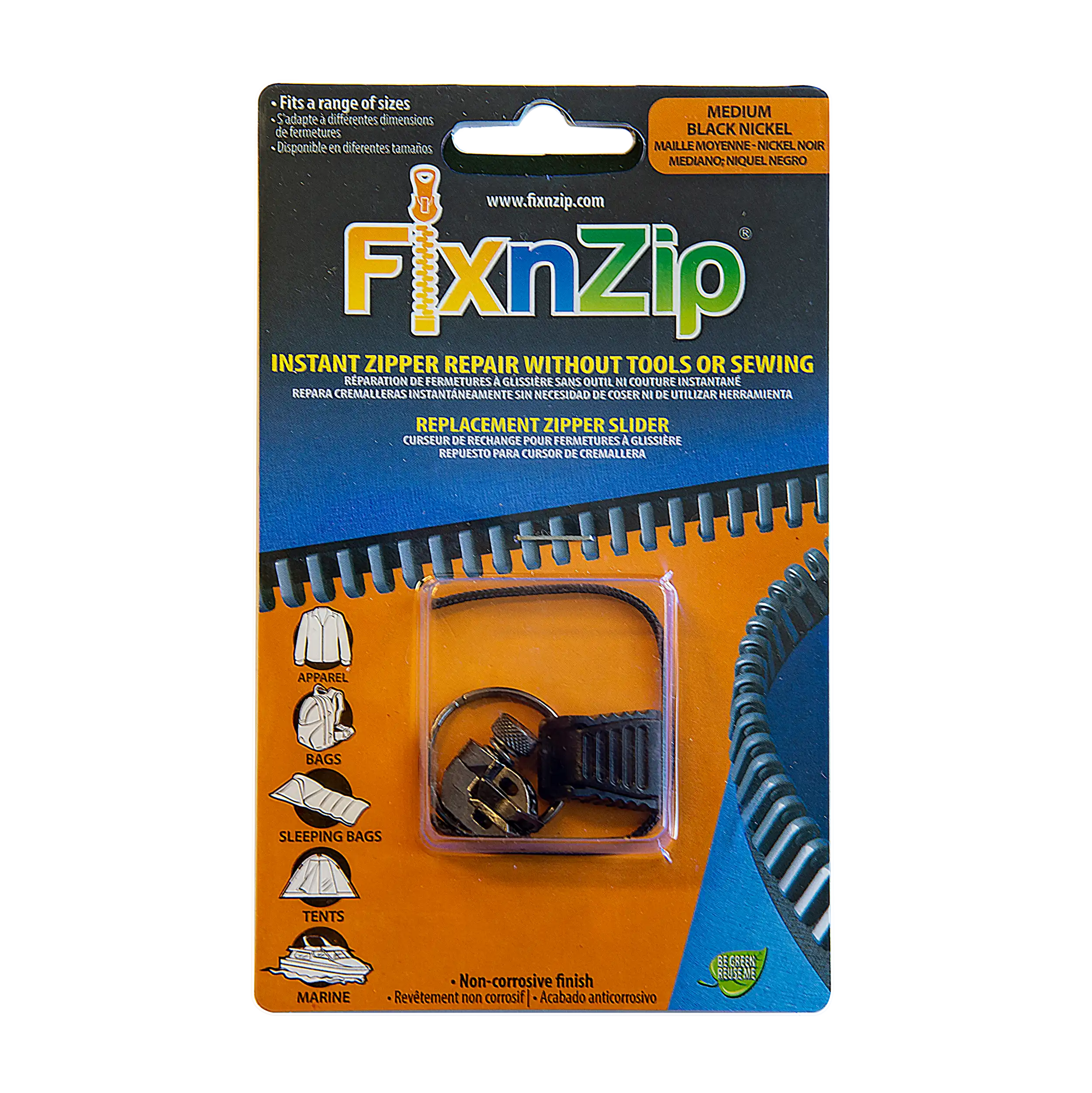 FixNZip zipper repair kit 5