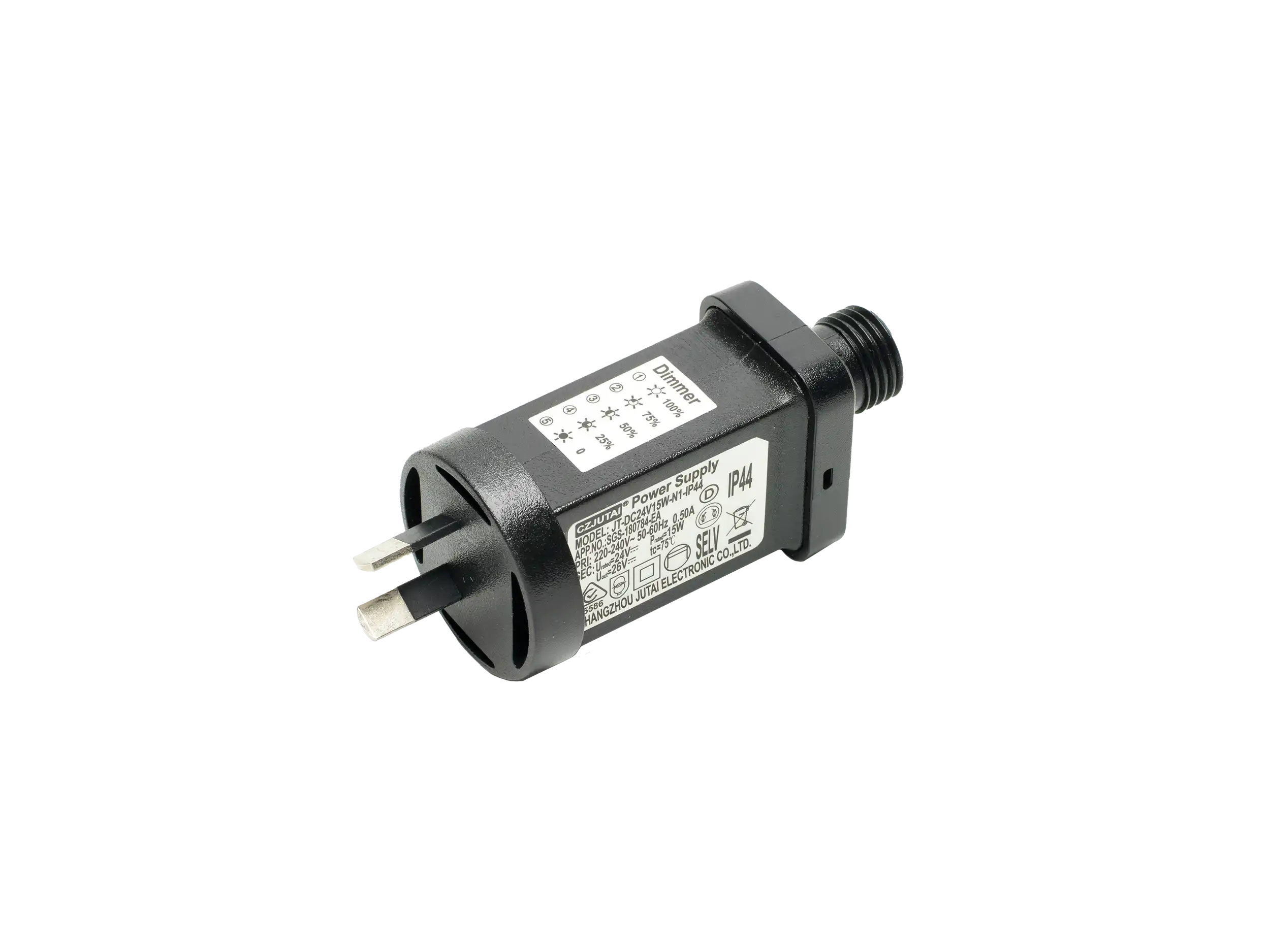AU power supply for string light system event tents