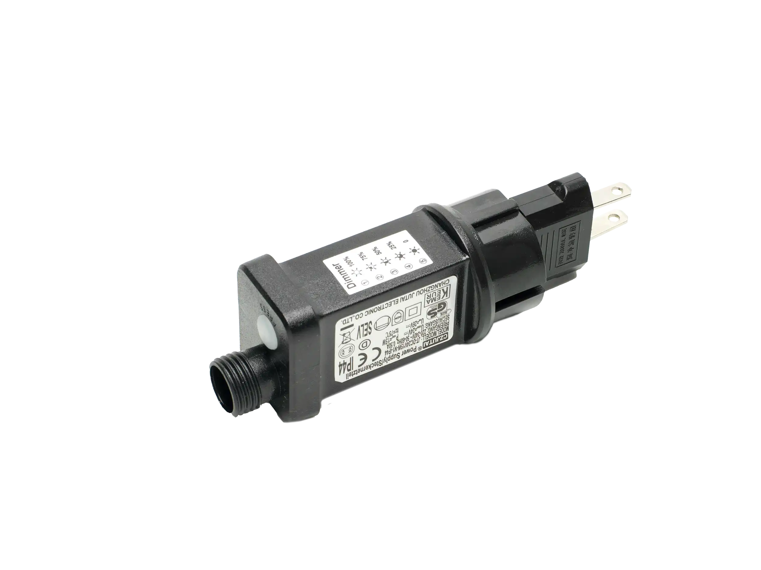 US power supply for string light system event tents
