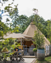 Tents that create more space and a unique atmosphere that captures your customers' interest and elevates your business