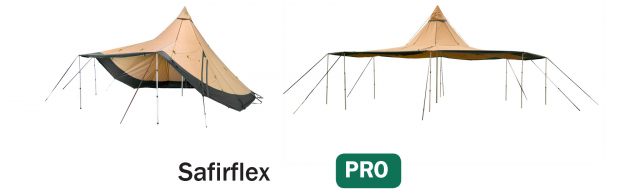 safirflex tent