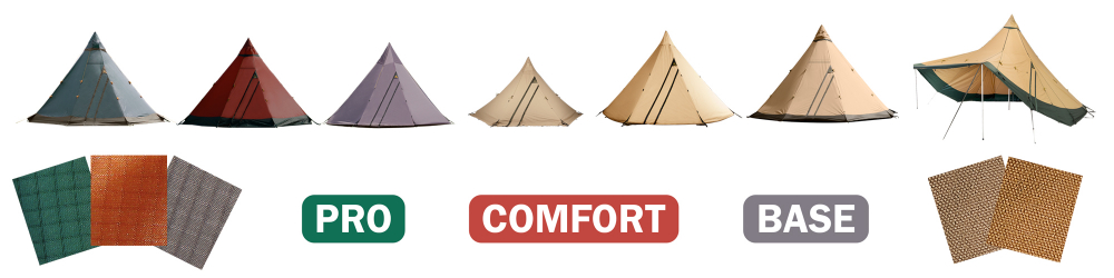 How to choose your Nordic tipi – a quick guide to the Tentipi concept