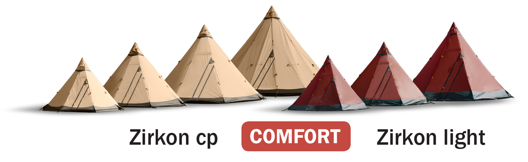 2018 COMFORT Tent Range no ZF SWE