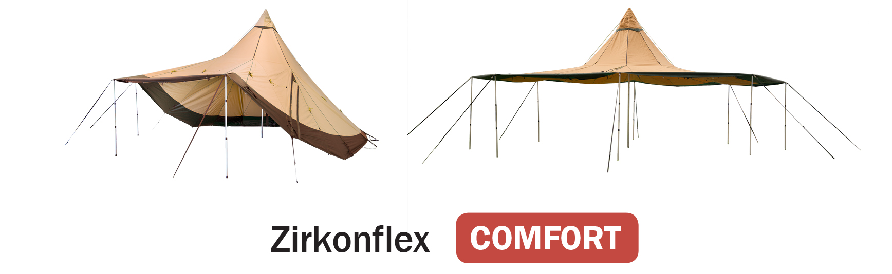 2018 Zirkonflex Tent Range