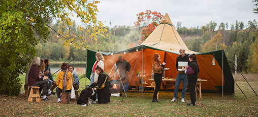 Comfortable, safe and highly versatile tents
