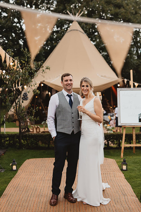 2 2020 Micro Wedding by Tipi Unique Sarah Brookes Photography