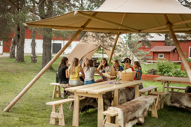 Tentipi event tents for outdoor learning